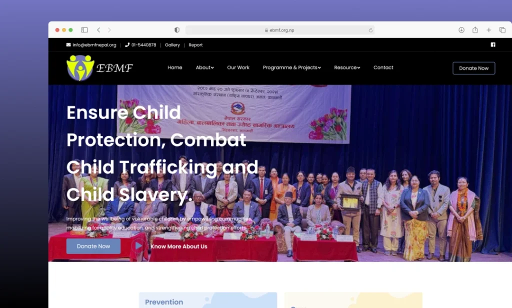 Esther Benjamin Memorial Foundation (EBMF)