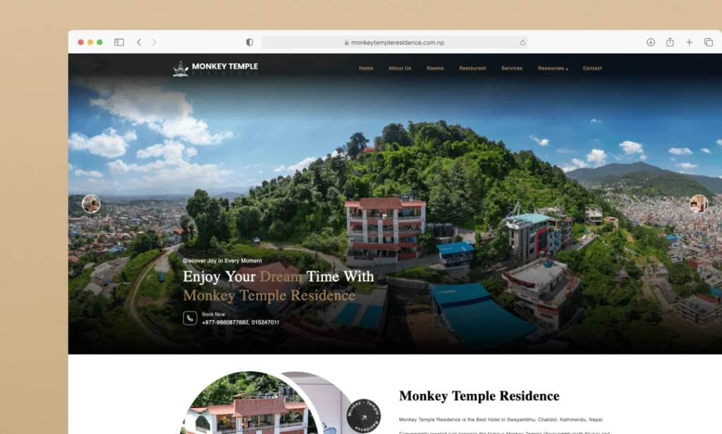 Monkey Temple Residence