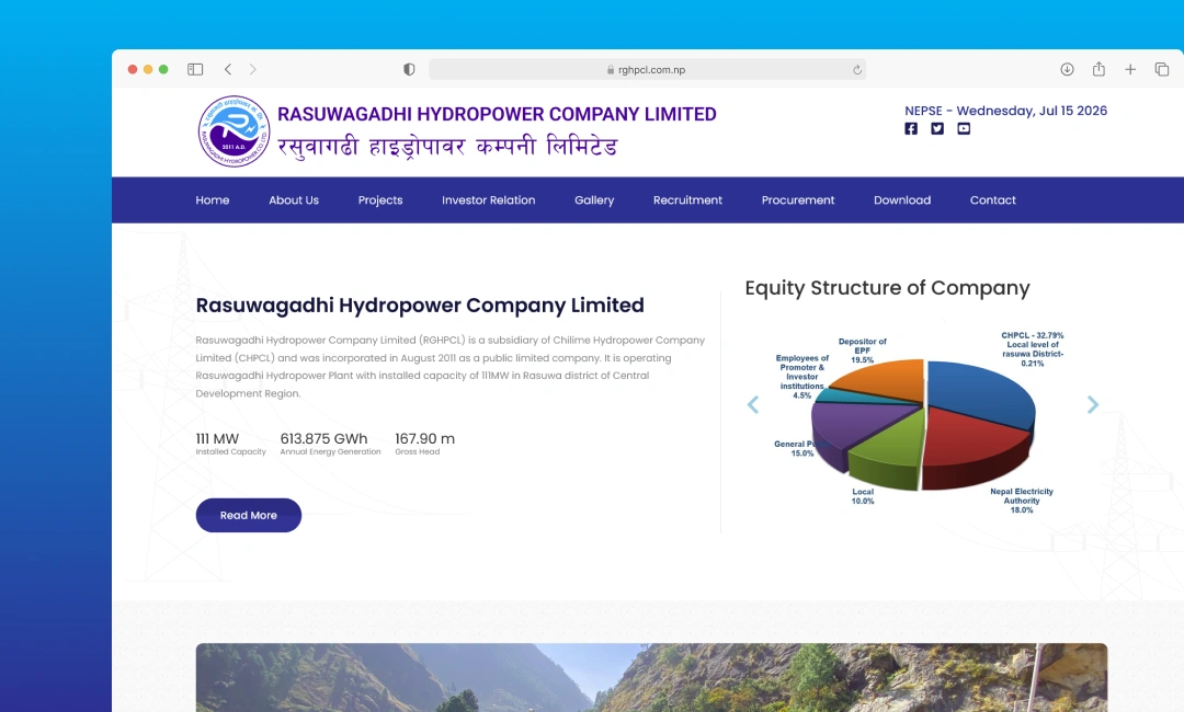 Rasuwagadhi Hydropower Company Limited