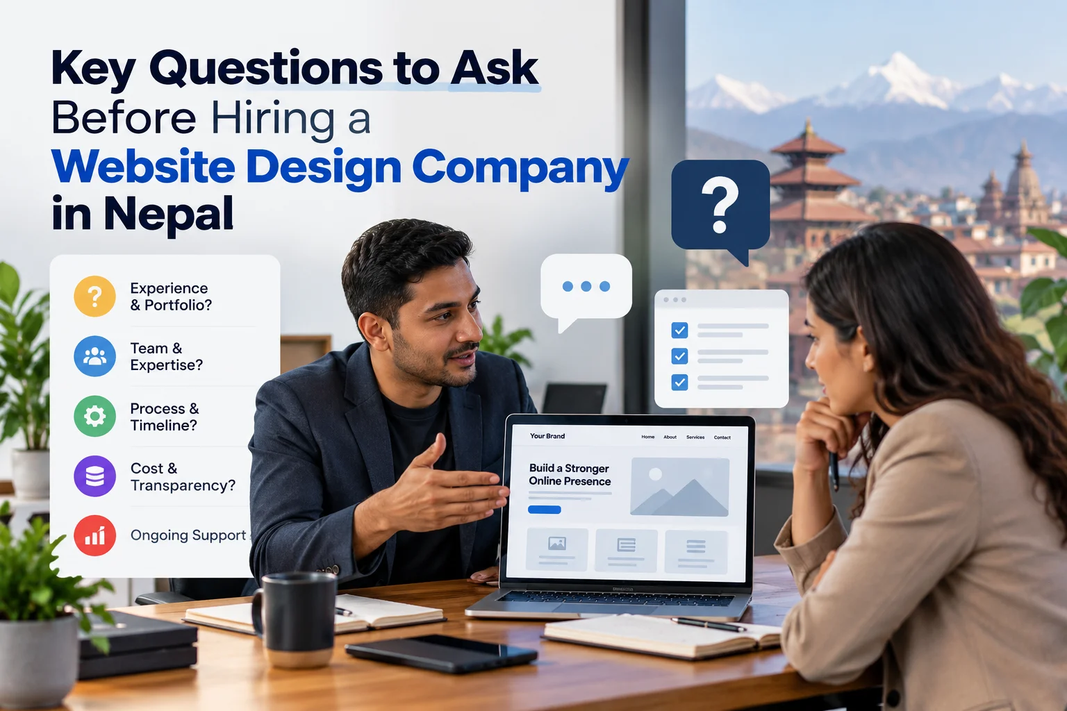 6 Key Questions to Ask Before Hiring a Website Design Company in Nepal